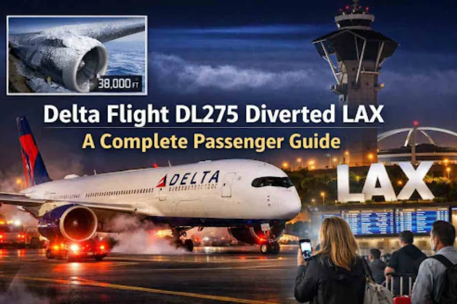Delta Flight DL275 Diverted LAX